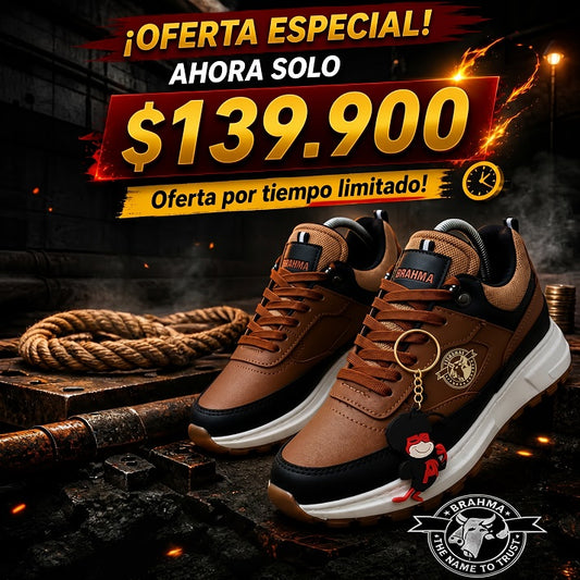 🔥 Zapatos BRAHMA Contra Entrega
